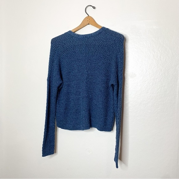 Aeropostale Blue Knit Button Front‎ Knit Cardigan Sweater XS - Picture 5 of 6